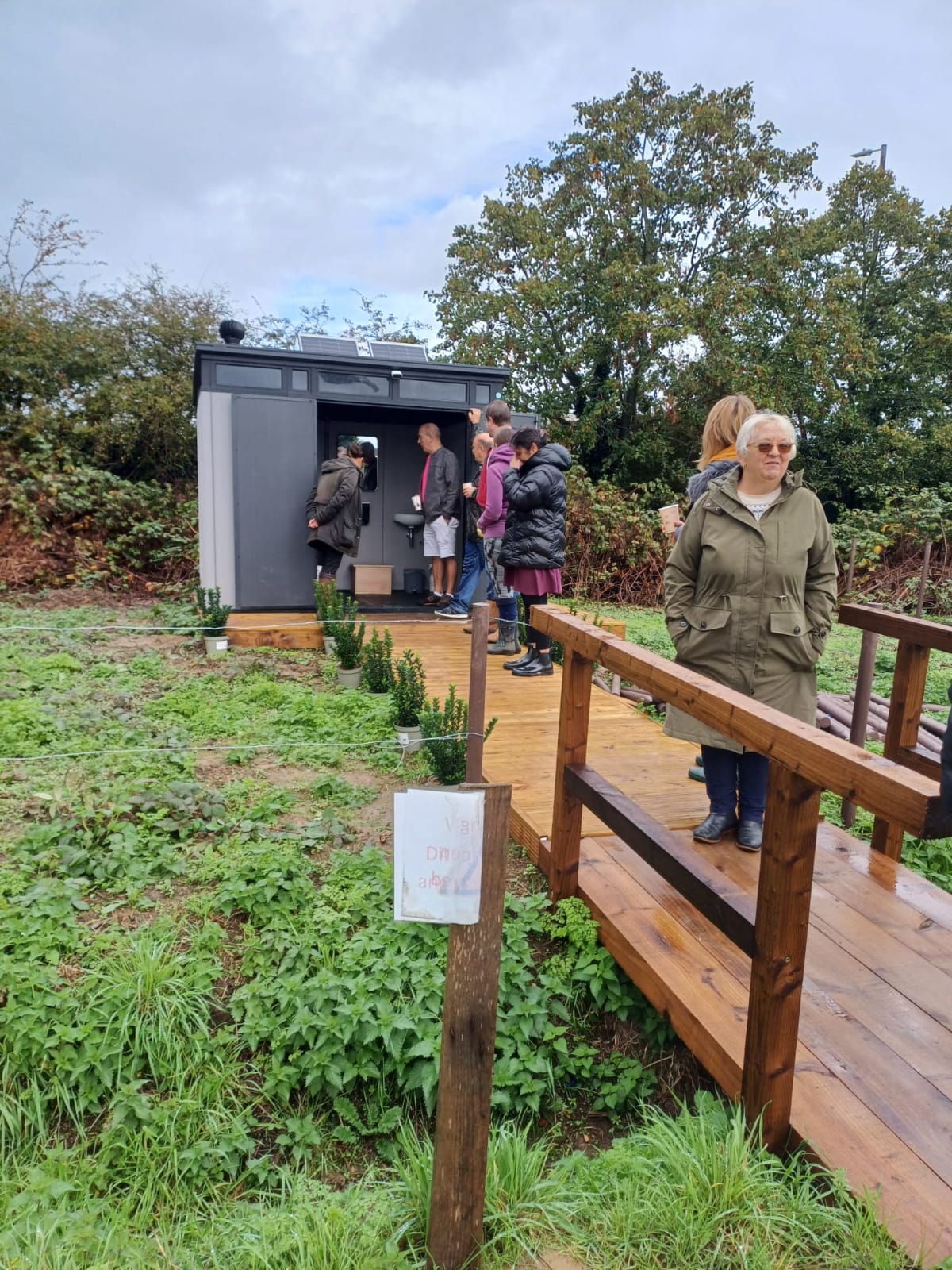 Opening of the New Compostable Toilet